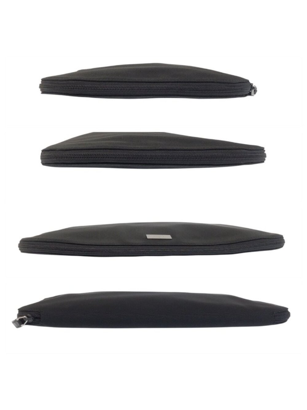 ★SOLD★ Gucci Black Silver Nylon Clutch - Picture 9 of 9